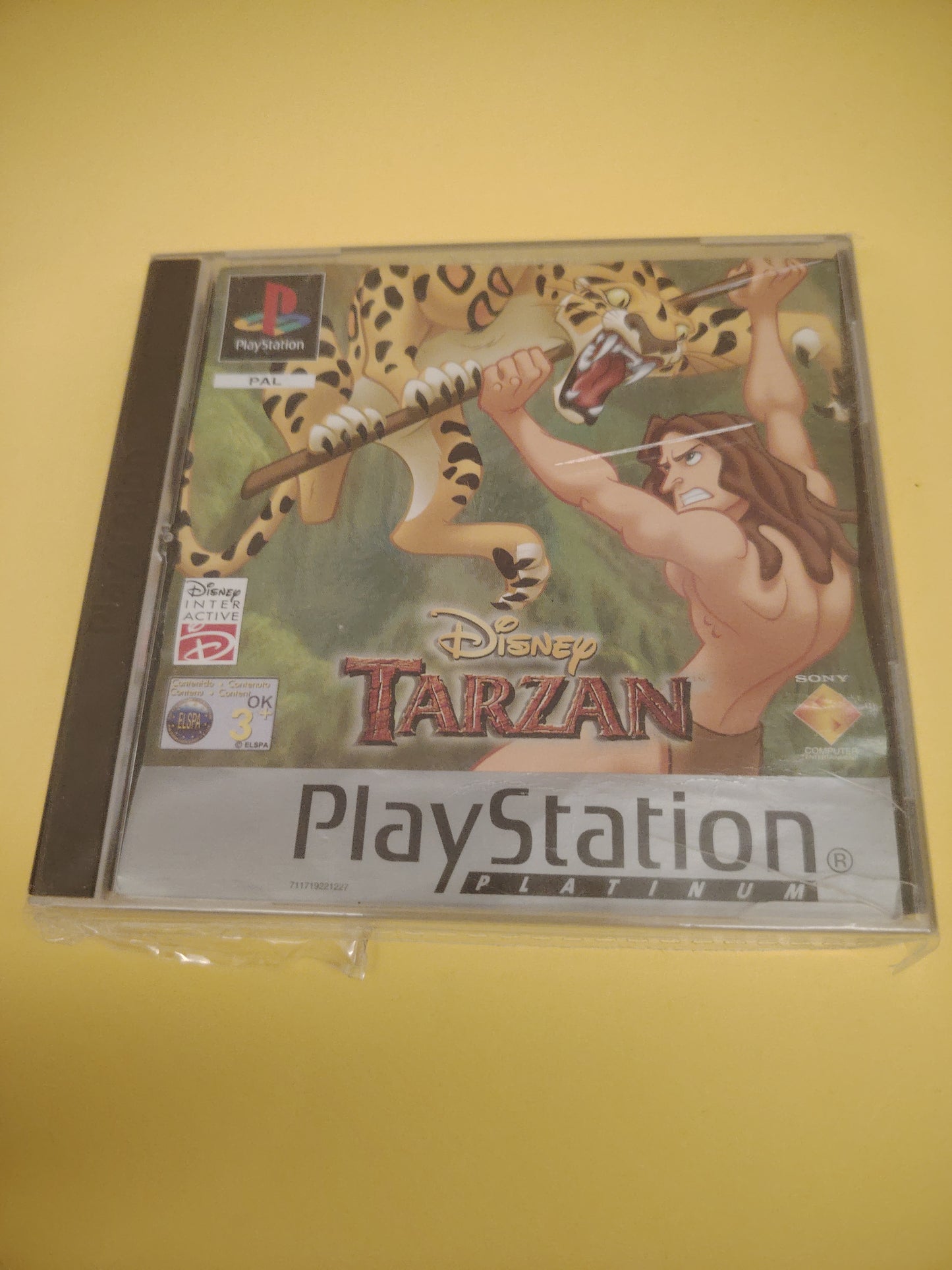 Gioco PlayStation 1 Disney Tarzan platinum