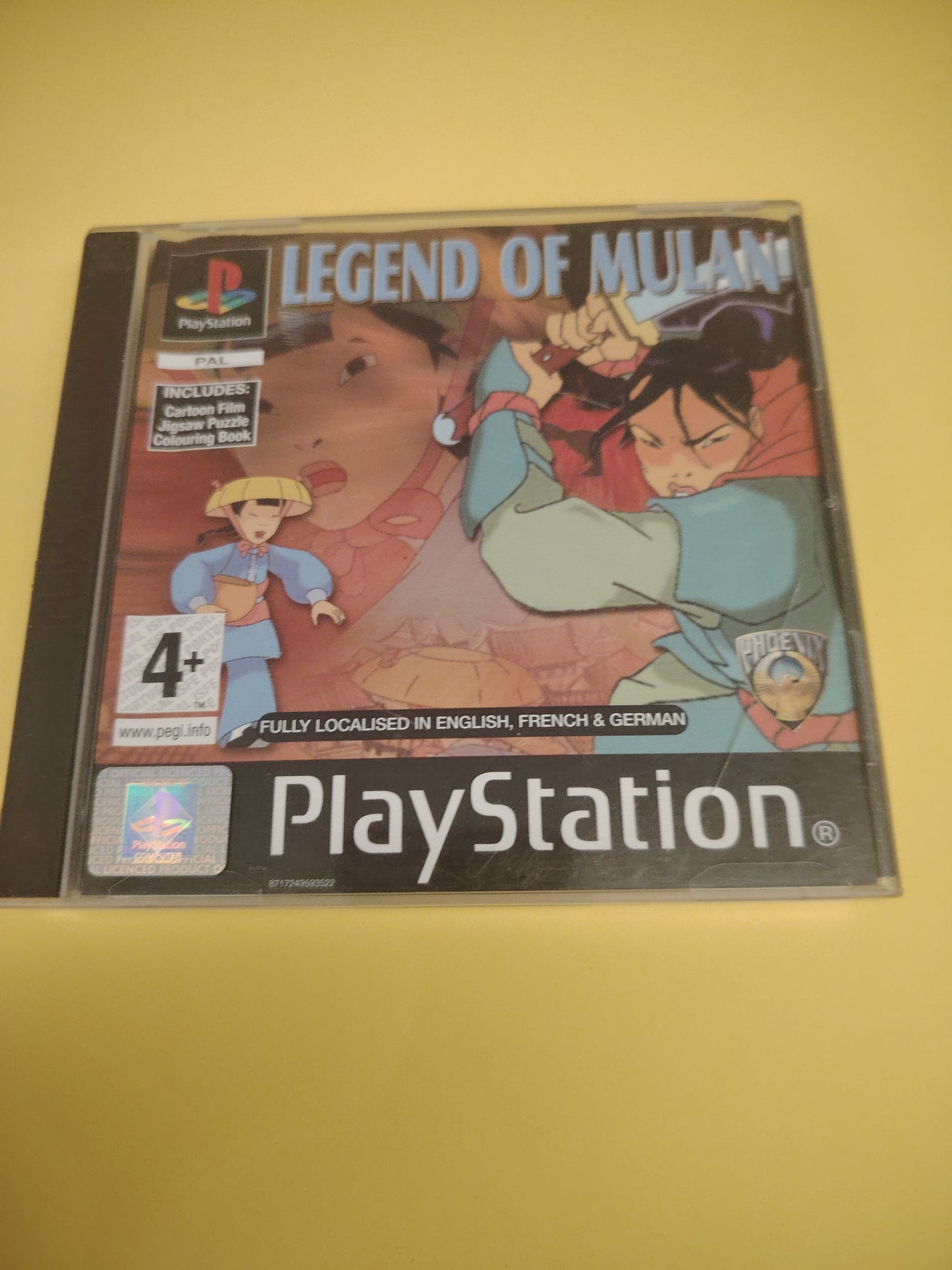Gioco PlayStation 1 legend of Mulan