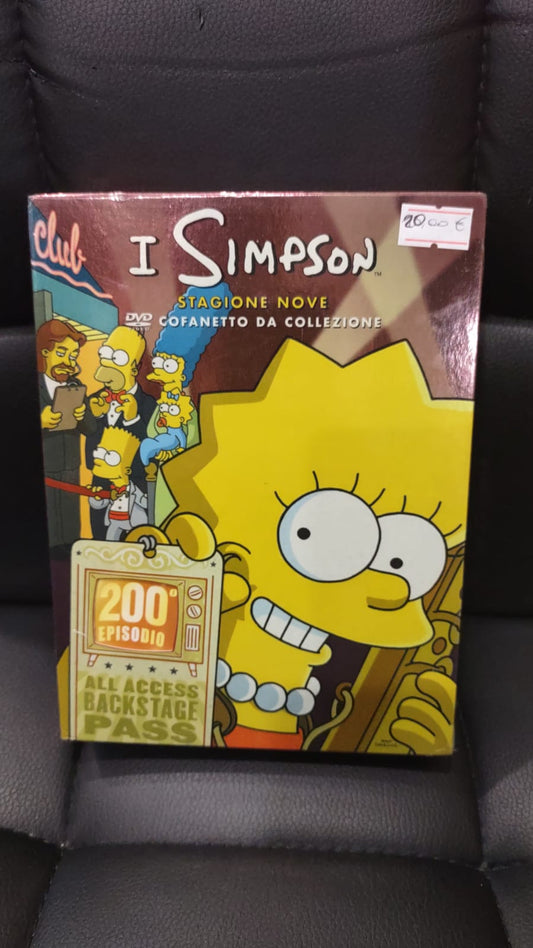 Dvd cofanetto Simpson stagione nove