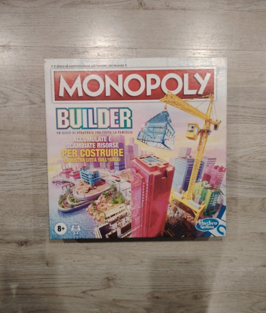 Gioco da tavolo monopoly builder nuovo