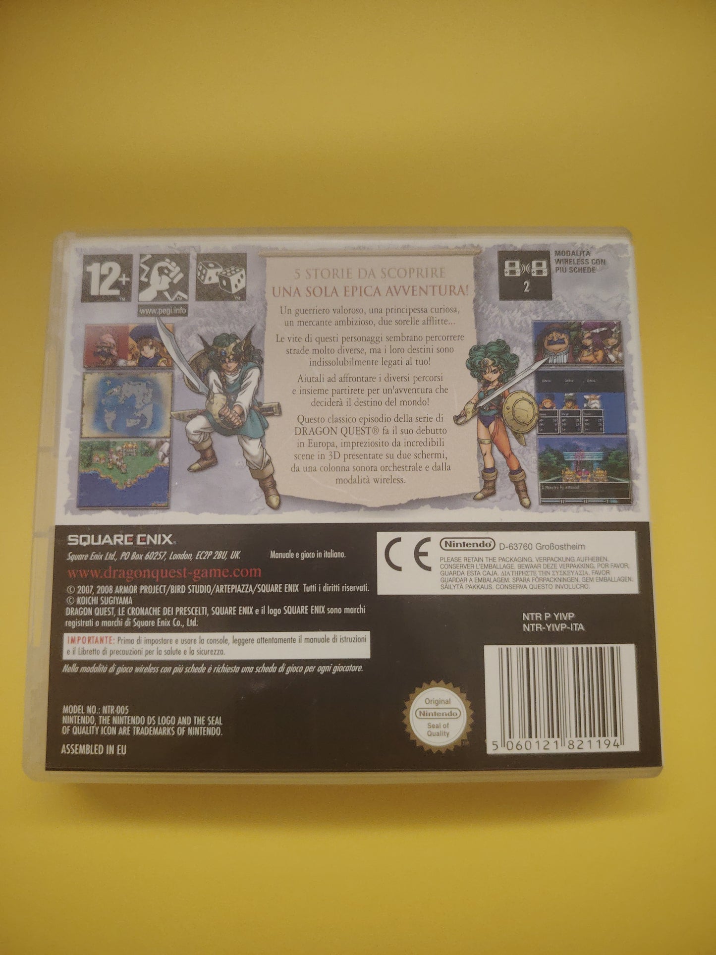 Gioco Nintendo DS Dragon Quest Le cronache dei prescelti