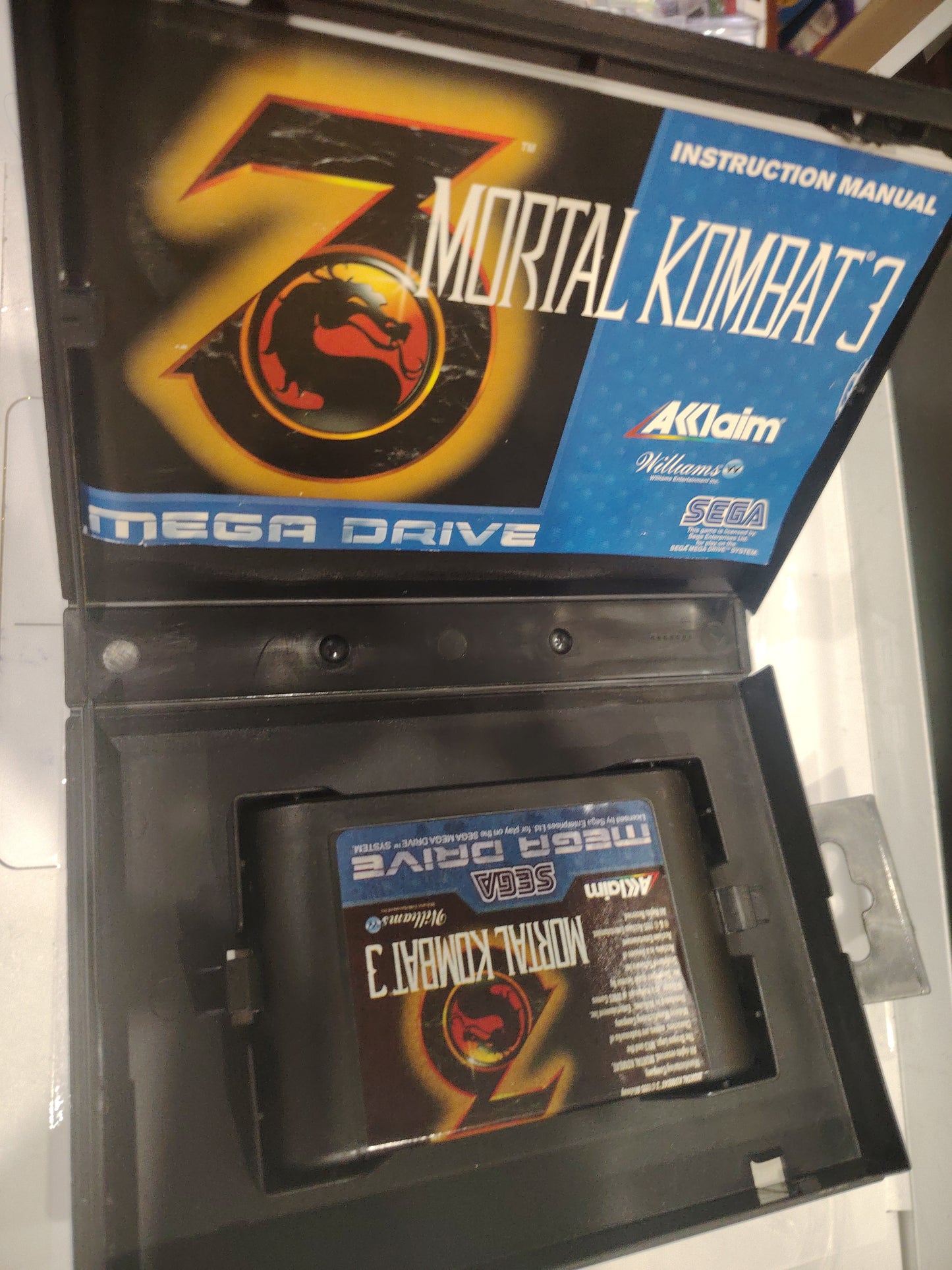Gioco mega drive mortal kombat 3