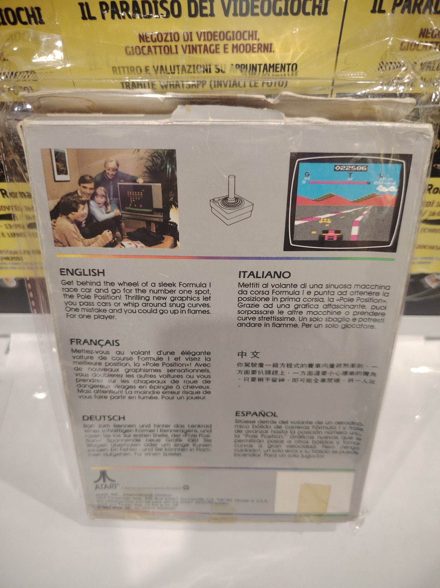 Gioco Atari pole position Senza istruzioni