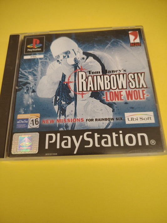 Gioco PlayStation 1 rainbow six lone wolf