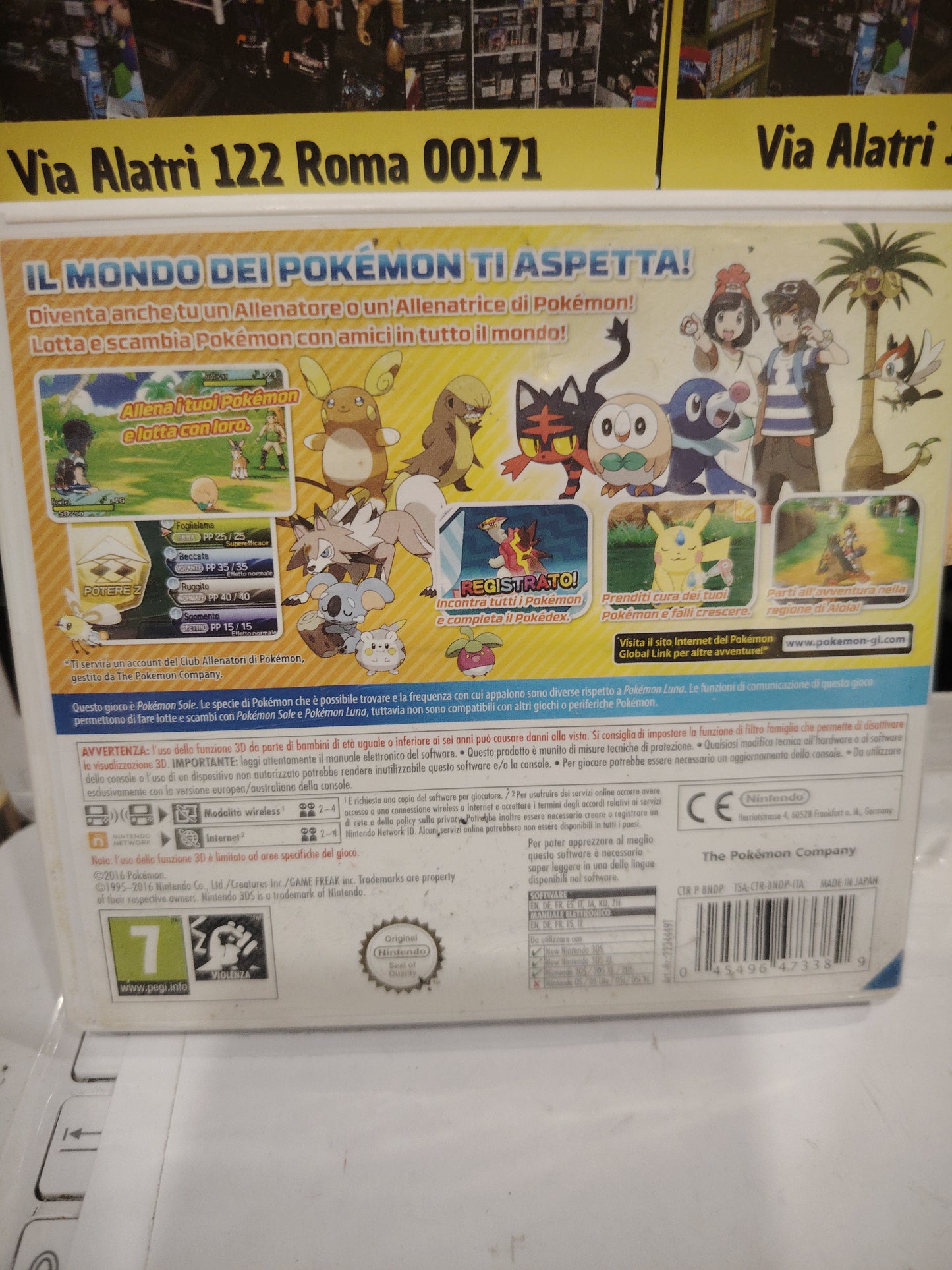 Gioco Nintendo 3DS Pokémon sole