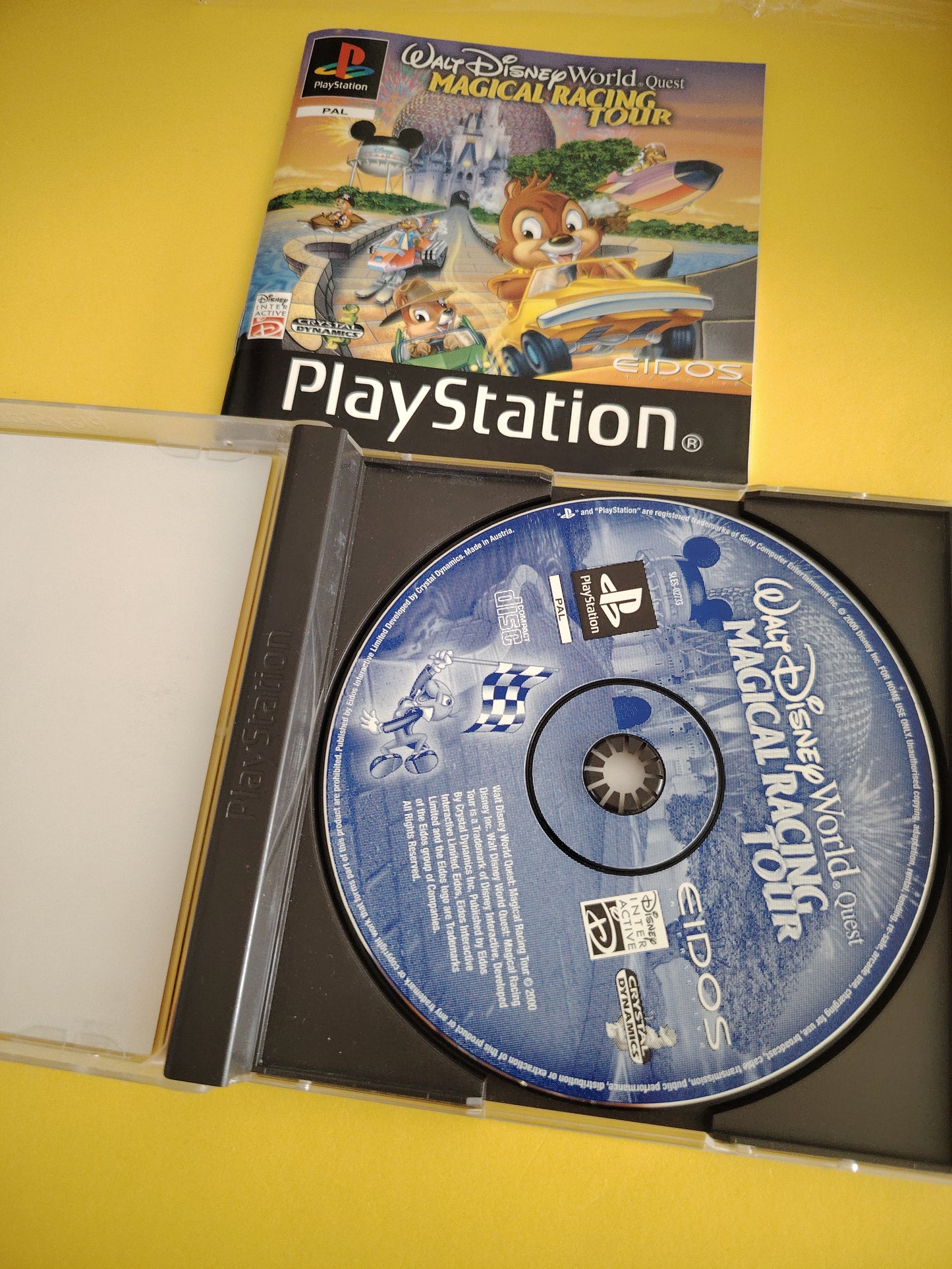 Gioco Playstation 1 Ps1 Walt Disney world quest magical racing tour