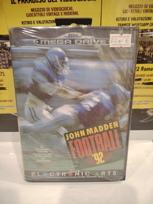 Gioco sega mega drive John Madden football 92
