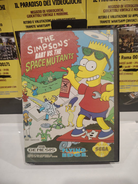 Gioco sega genesis the Simpsons Bart Vs the space mutants