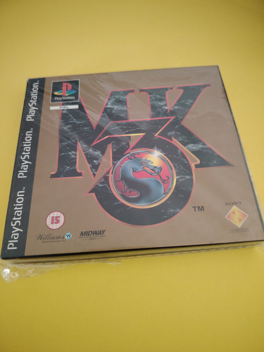 Gioco Playstation 1 Ps1 mortal kombat 3 cofanetto box cartonato