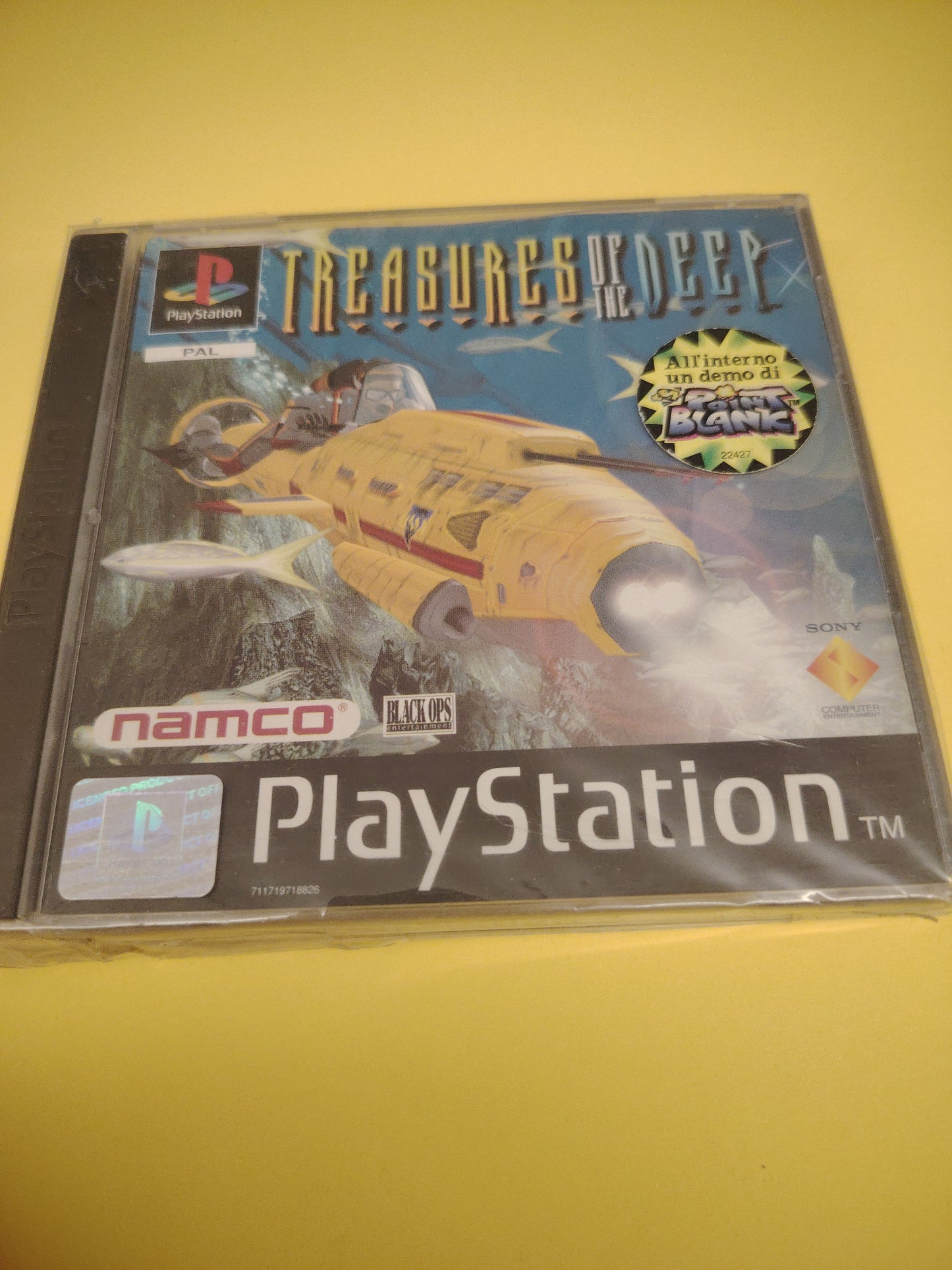 Gioco PlayStation 1 treasures of the deep + demo