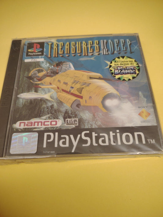 Gioco PlayStation 1 treasures of the deep + demo