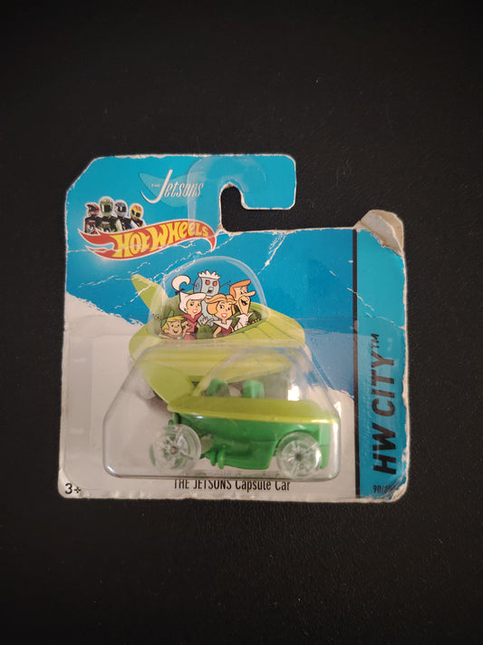 HotWheels the jetsons capsule car