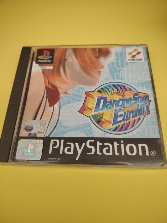 Gioco PlayStation 1 dancing stage euromix