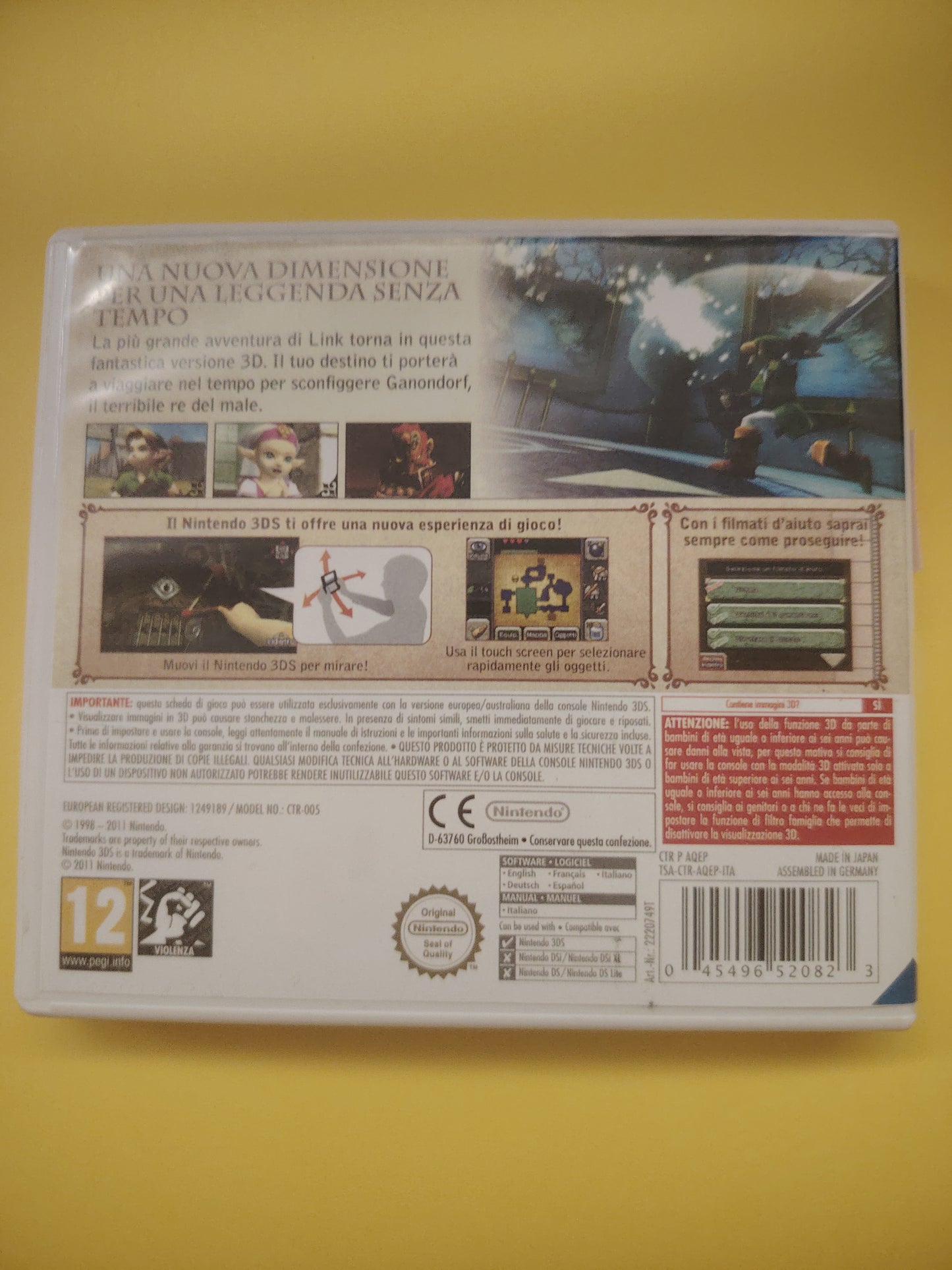 Gioco Nintendo 3DS The Legend of Zelda Ocarina of Time 3D