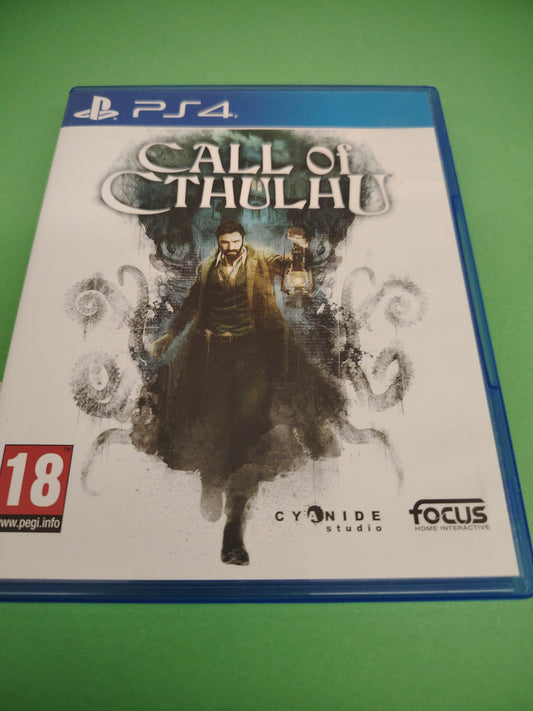 Gioco playStation 4 ps4 call of cthulhu