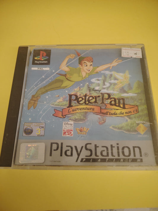 Gioco PlayStation 1 PS1 Peter Pan Platinum Disney