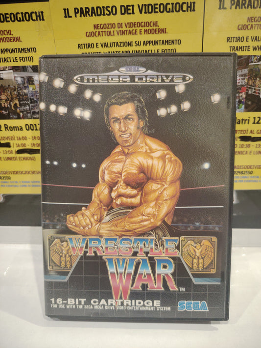 Gioco sega mega drive wrestle war 16 bit