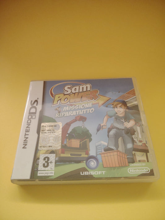 Gioco nintendo ds Sam power missione riparatutto
