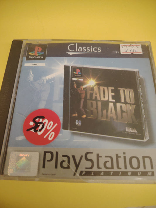 Gioco PlayStation PS1 Fade to black