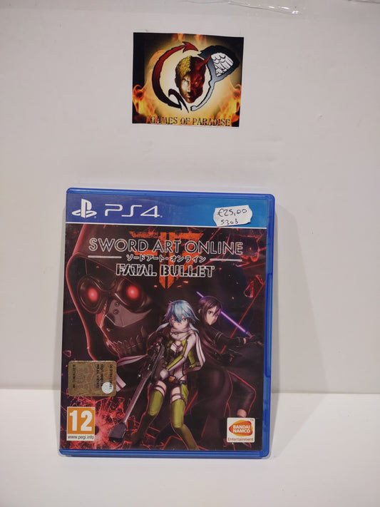 Gioco ps4 sword art online fatale bullet PlayStation 4