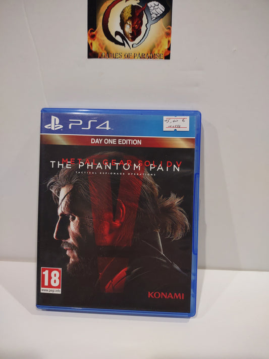 Gioco PS4 metal Gear solid V 5 the Phantom pain PlayStation 4