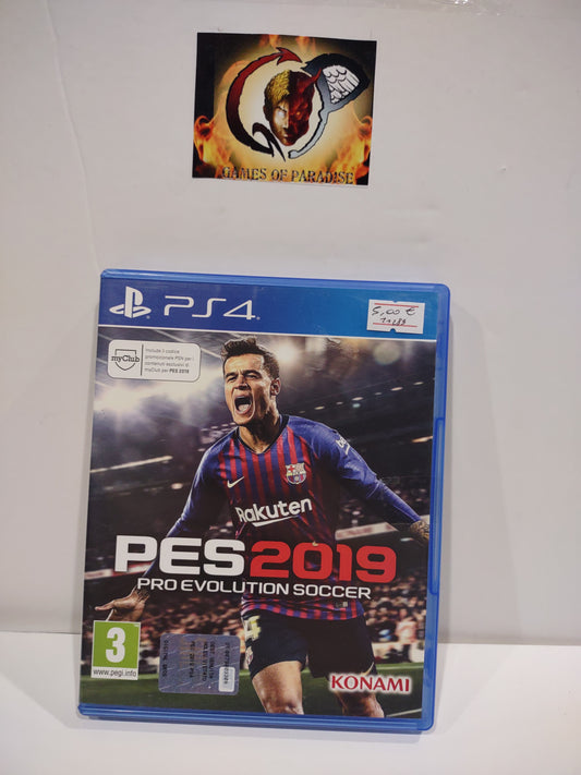 Gioco PS4 Pro Evolution soccer 2019 Pes konami PlayStation 4