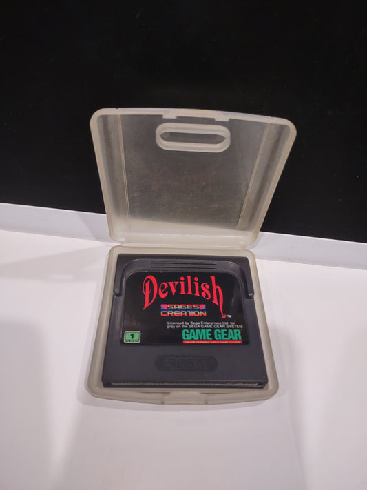 Gioco cartuccia loose sega game Gear devilish