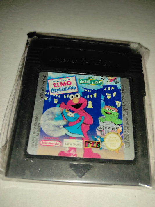 Gioco Nintendo gameboy sesame street