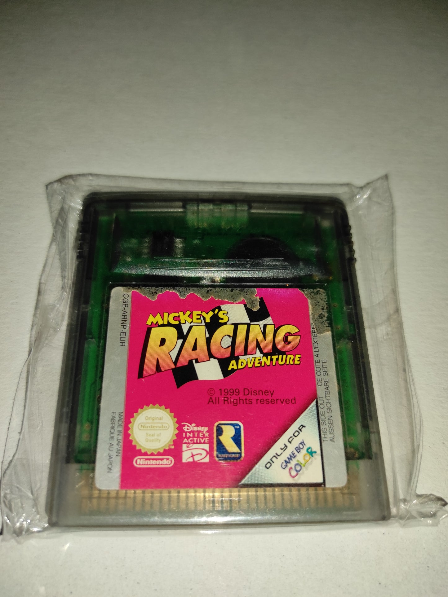 Gioco Nintendo gameboy Mickey's racing game boy