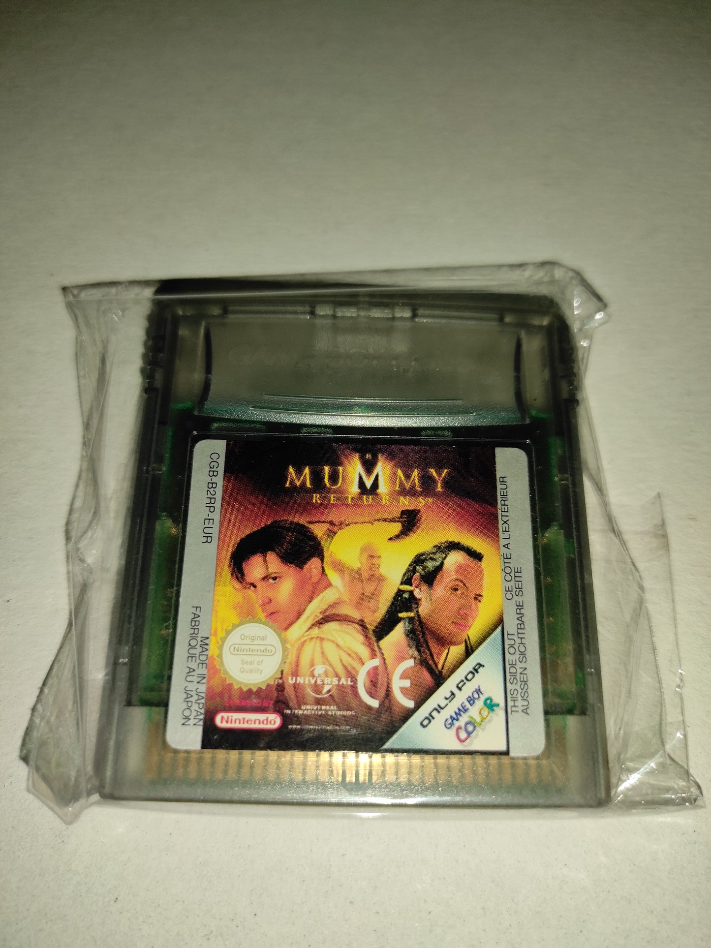 Gioco Nintendo gameboy color the mummy la mummia