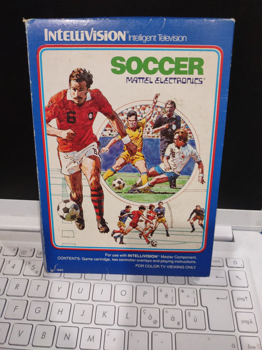 Gioco intellivision soccer Mattel electronic 1979