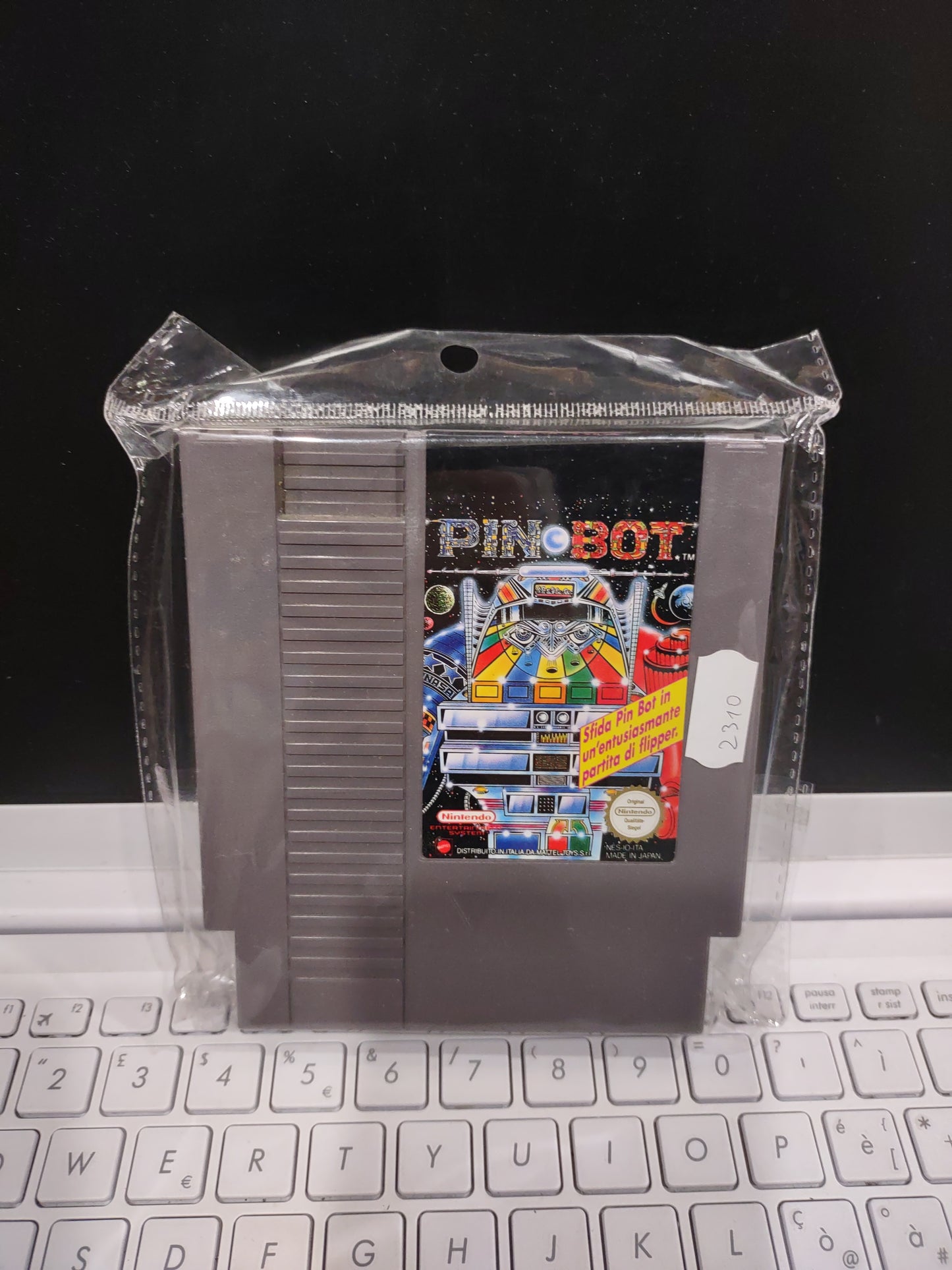 Gioco Nintendo nes PIN bot PAL A ITA