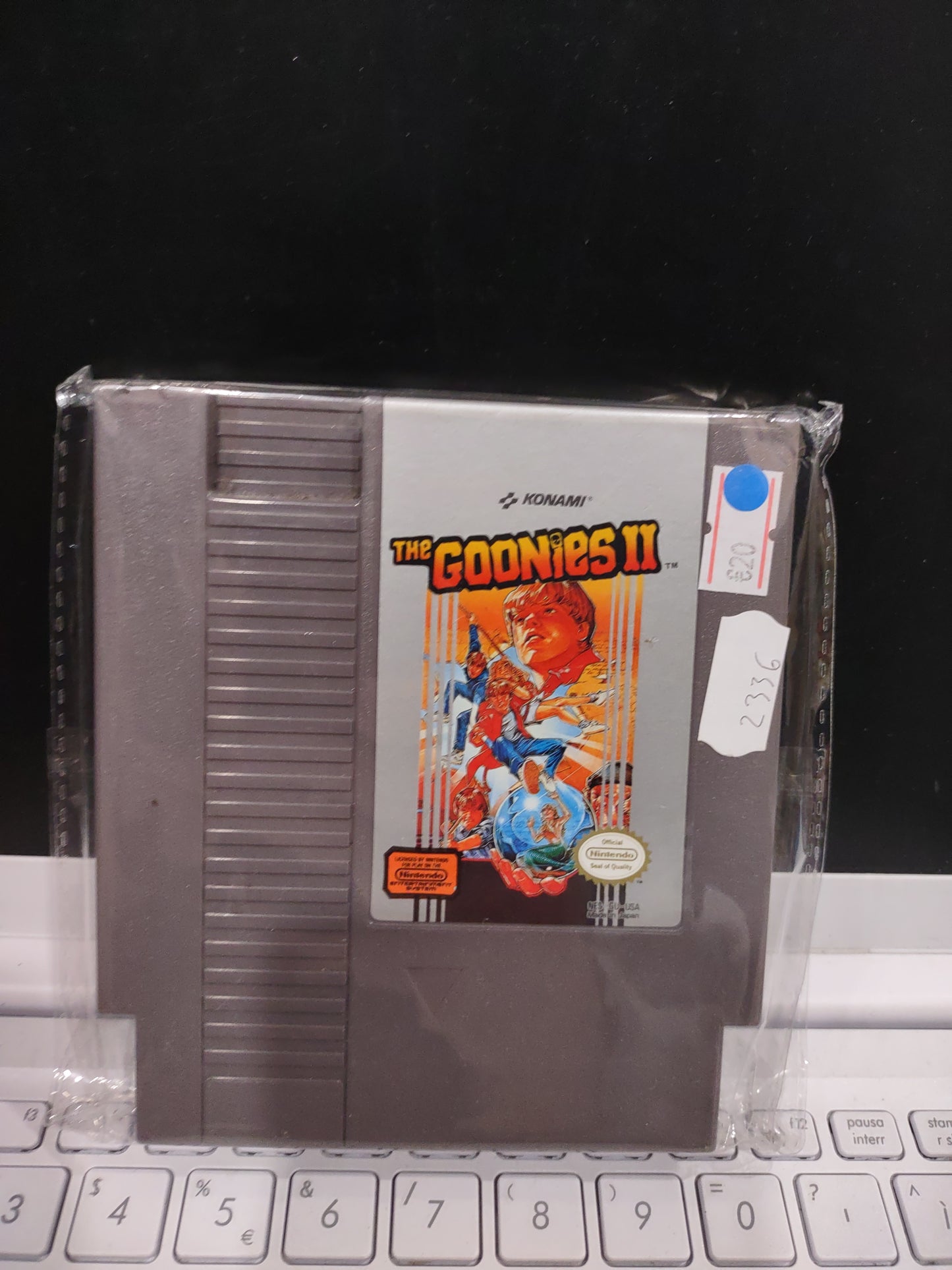 Gioco Nintendo nes the Goonies 2 konami