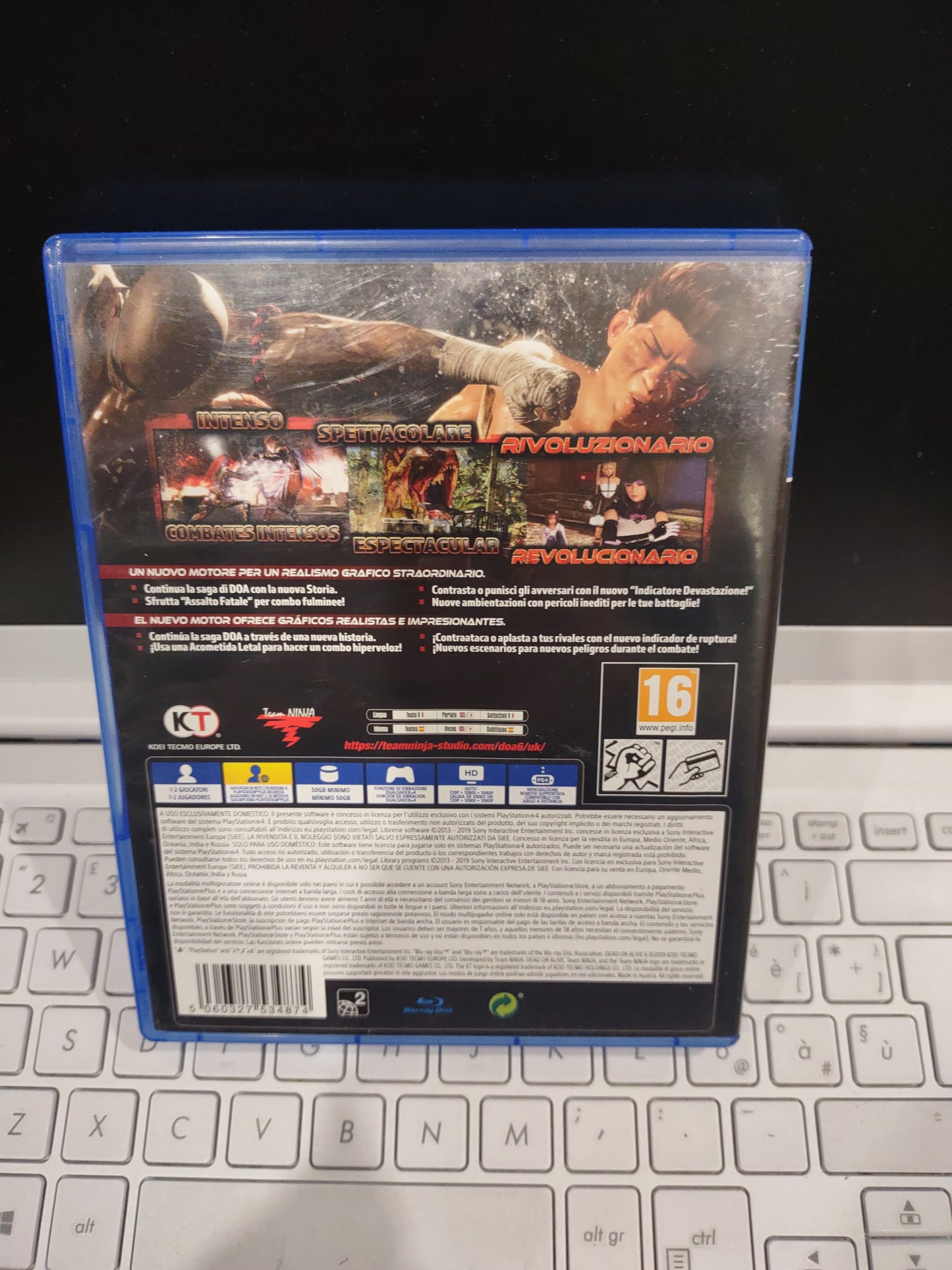 Gioco PS4 dead or Alive 6  PlayStation 4