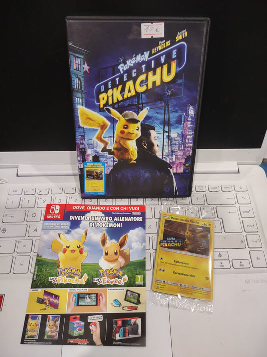DVD Pokémon detective Pikachu ita con carta limitata