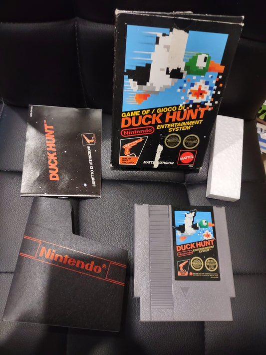 Gioco Nintendo Nes duck Hunt Mattel version PAL A ITA