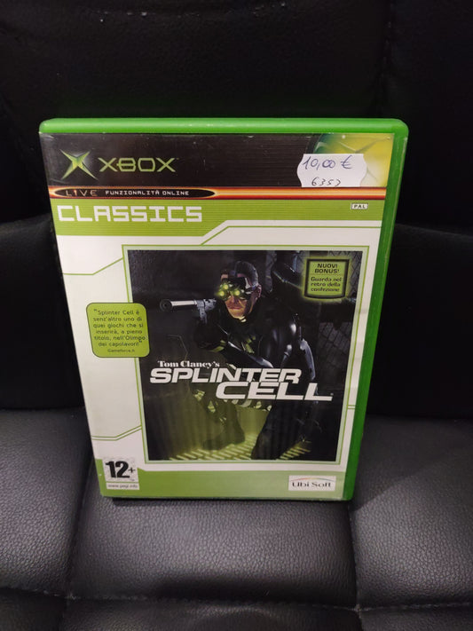 Gioco Xbox Tom clancy's sprinter cell italiano