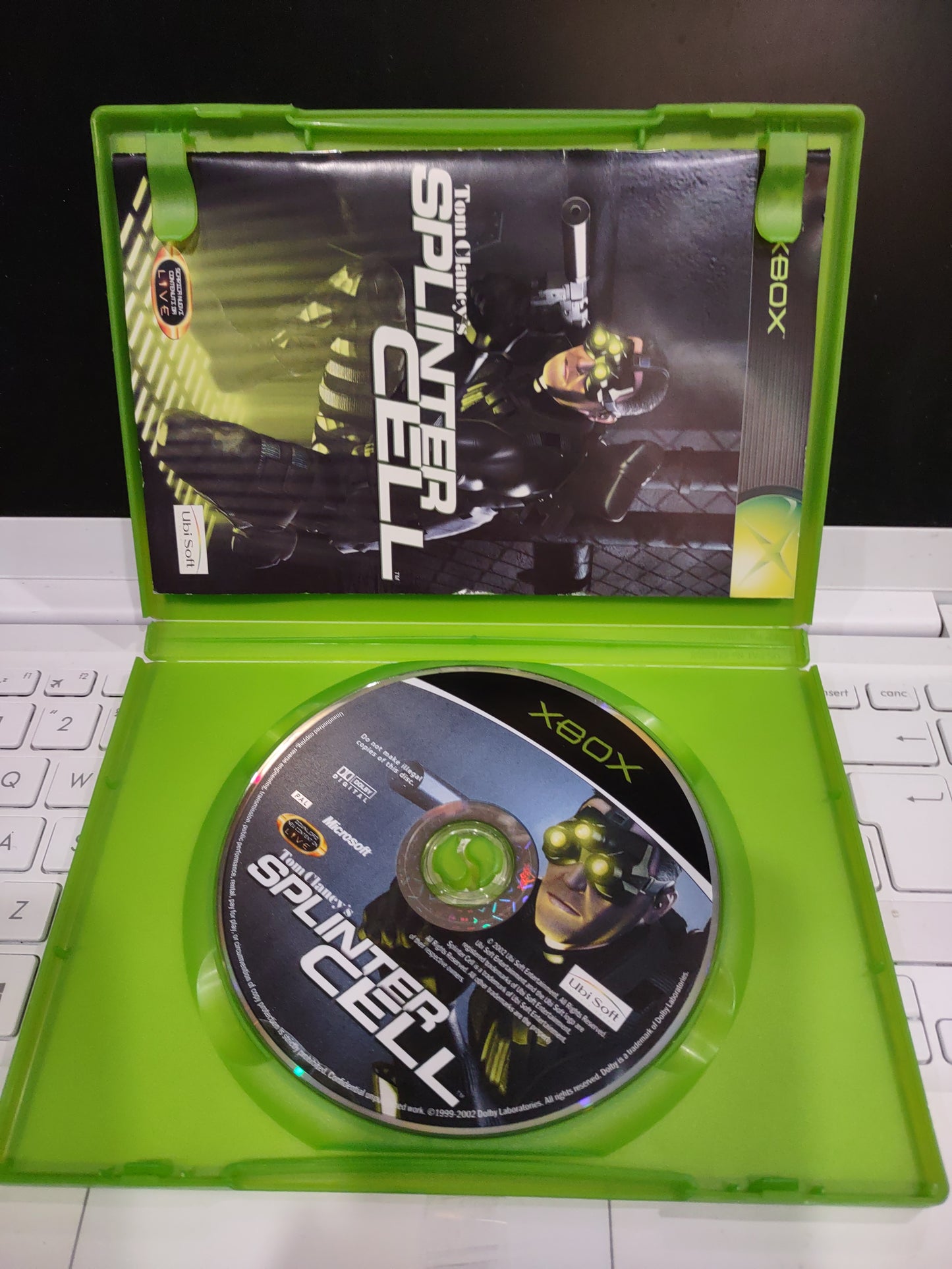 Gioco Xbox Tom clancy's sprinter cell Ubisoft