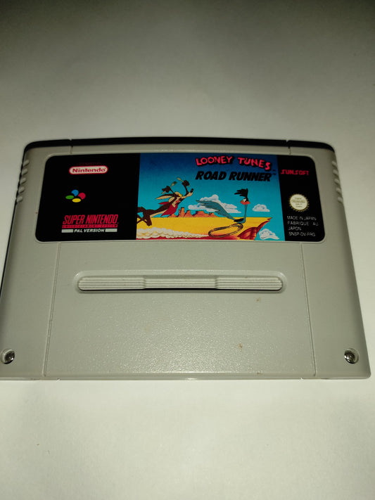 Gioco Nintendo Snes supernintendo Looney Tunes Road Runner PAL