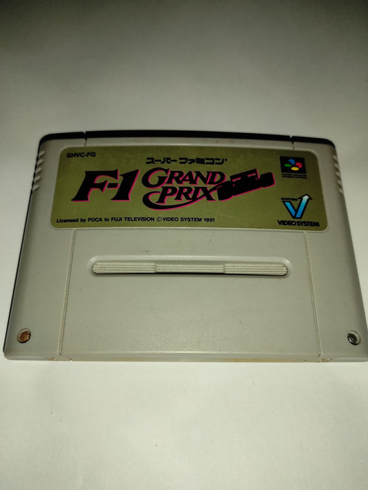 Gioco Nintendo Famicom F1 grand prix Jap