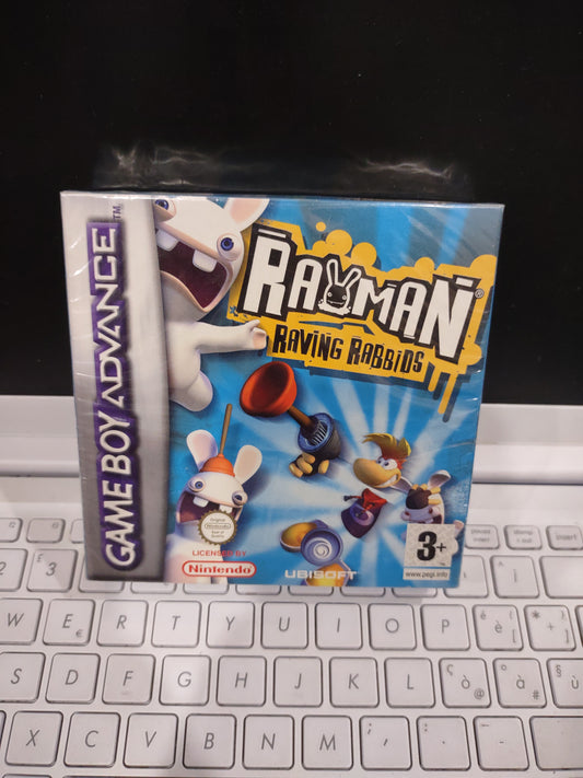 Gioco Nintendo game boy Advance Rayman raving rabbids