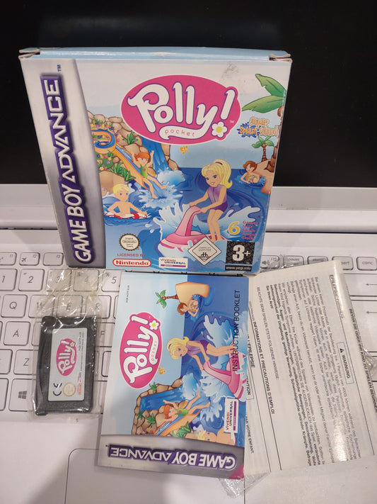 Gioco game boy Advance Nintendo Polly Pocket super Splash Island