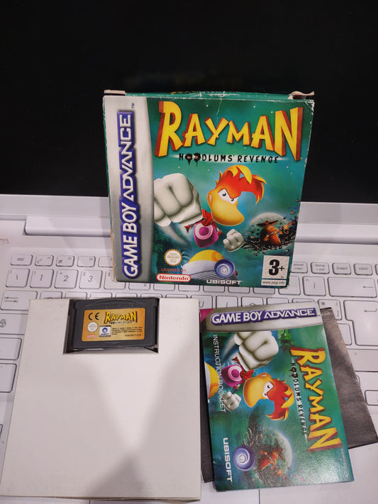 Gioco Nintendo game boy Advance Rayman hoodlums Revenge