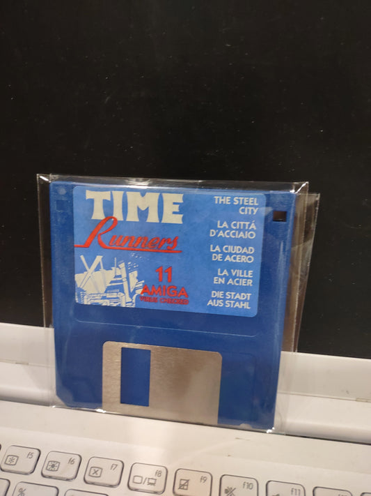 Amiga commodore Time runners 11 la città d'acciaio