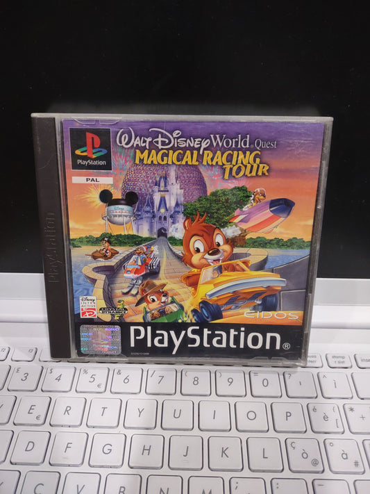 Gioco PS1 PlayStation Walt Disney world Quest magical racing tour