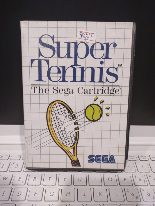 Gioco sega master system cartridge super tennis