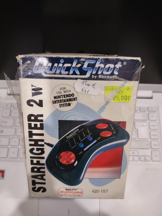 Controller joystick quickshot starfighter 2 w for use  with Nintendo entertainment system NES