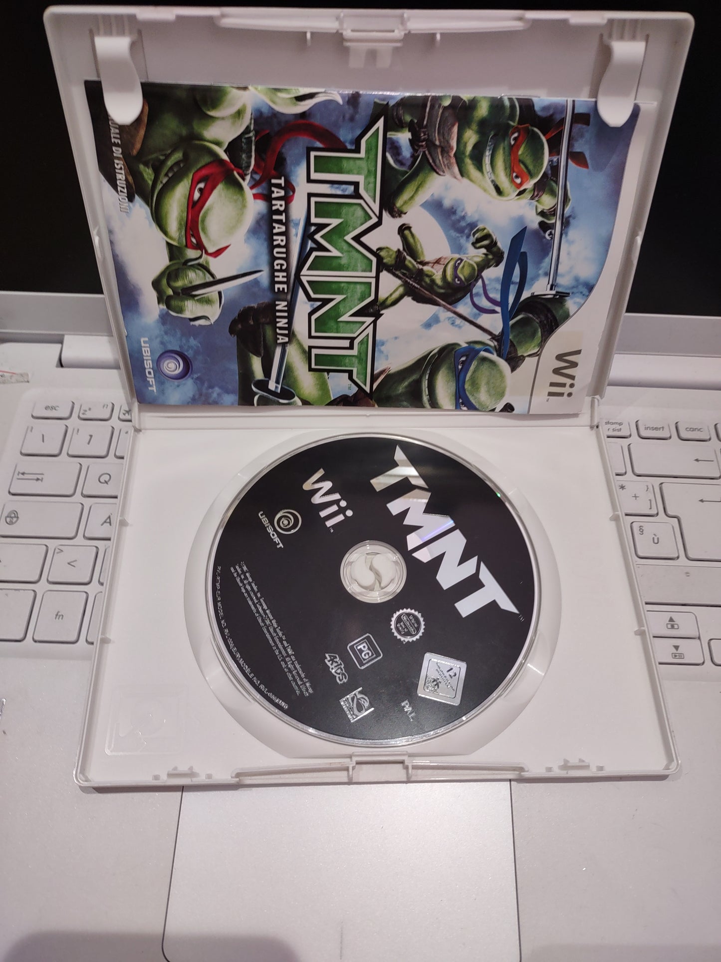 Gioco Nintendo Wii TMNT tartarughe ninja