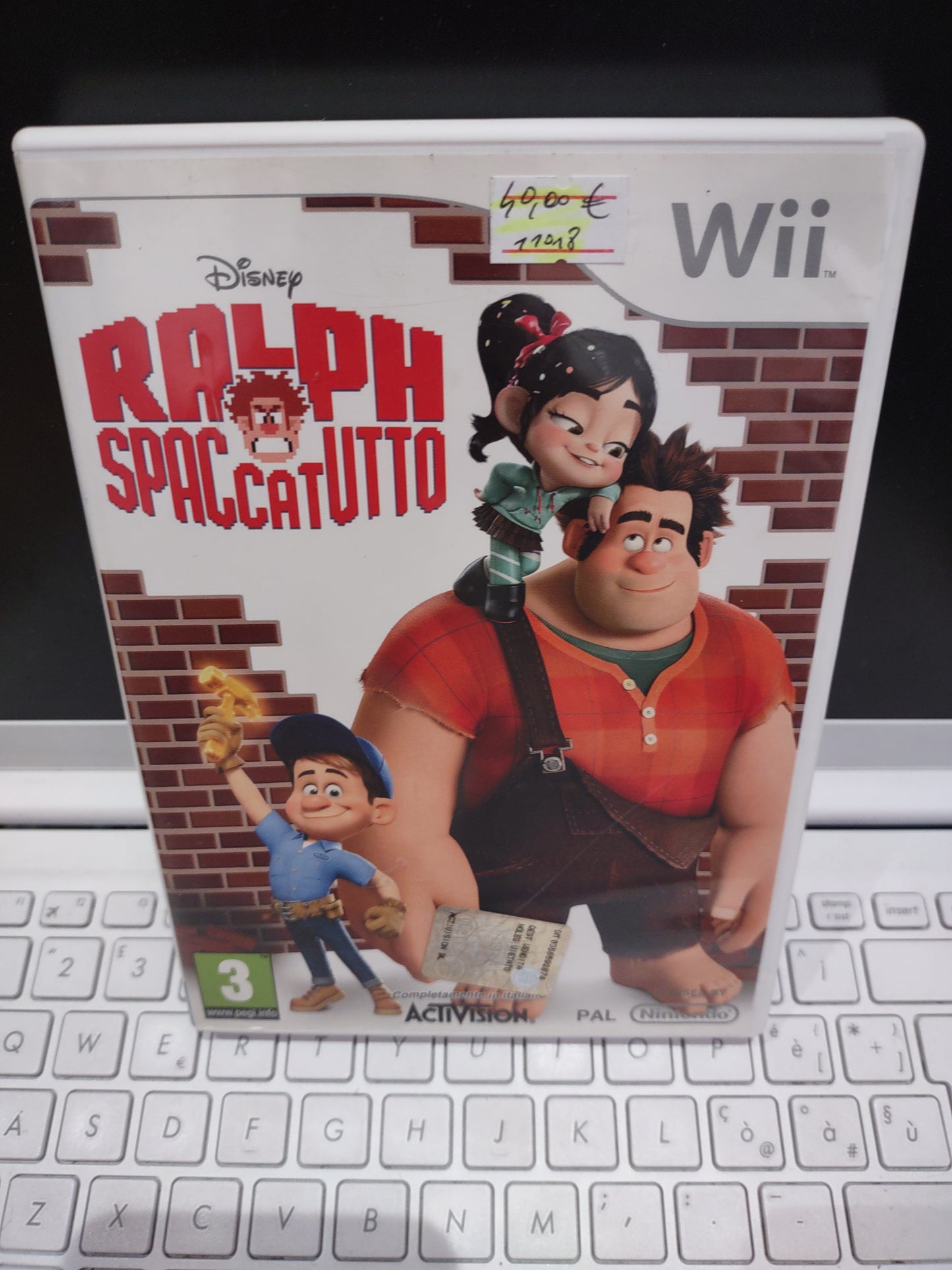 Gioco Nintendo Wii Disney Ralph spaccatutto PAL Activision