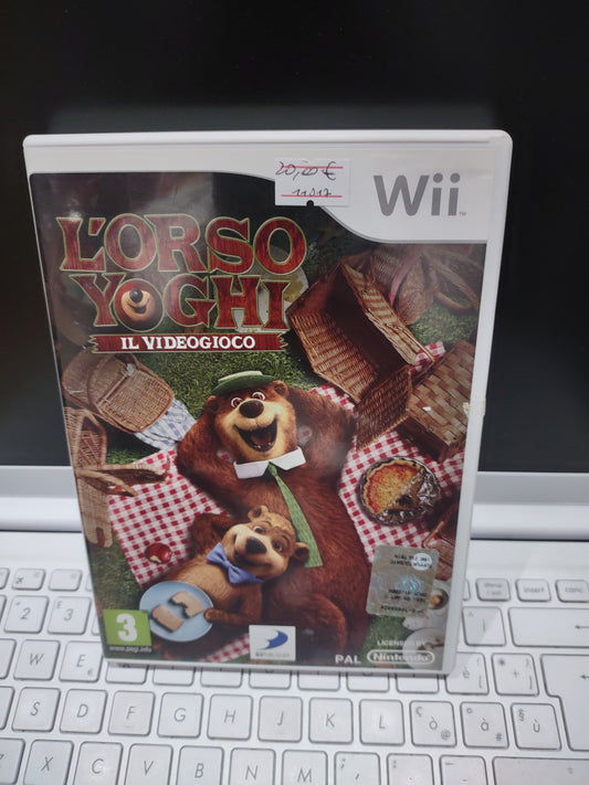 Gioco Nintendo Wii l'orso Yoghi il videogioco